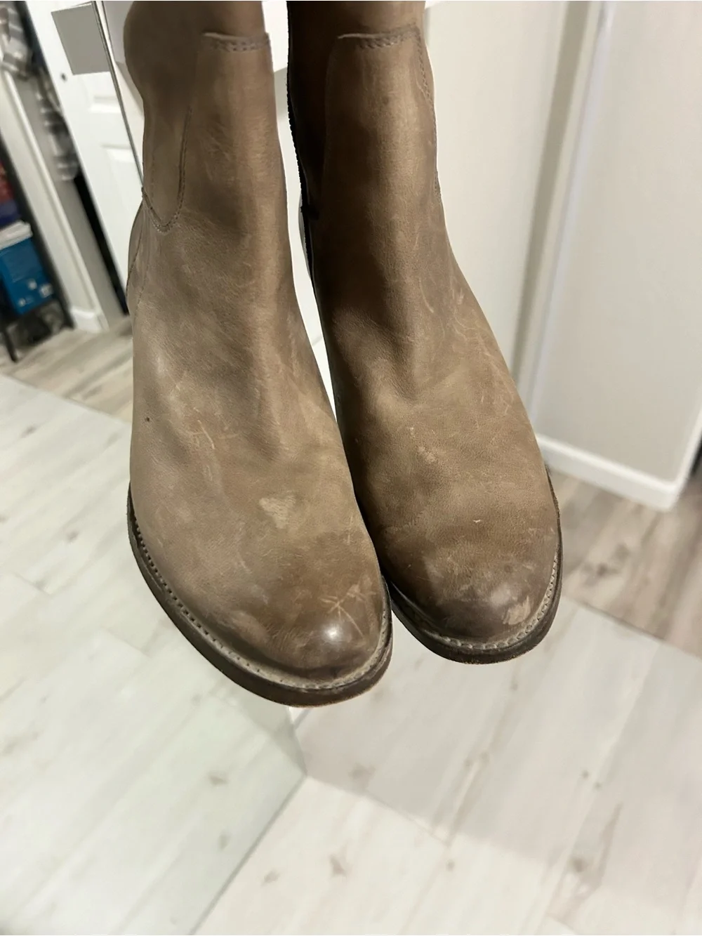 Frye “Jackie” Tall boots, style/model number 76571.